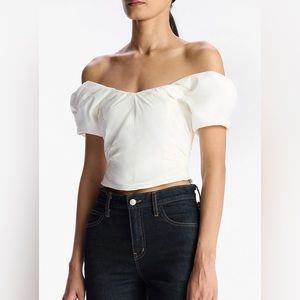 A.L.C. NWT Nora Top in White